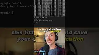 Underated database trick #database #sql #mysql #webdevelopment #programming #coding