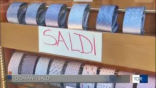 Incertezza delle imprese romane alla vigilia dei saldi - TG3 Lazio