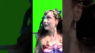 Real mermaid | Green screen mermaid | Green screen videos #greenscreenvfx #greenscreenvideo