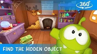 Find The Hidden Objects in 360 - Om Nom Stories: Mysterious House