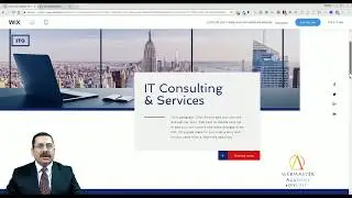 Information Technology (IT) Template from Wix - Web Design - Tutorial