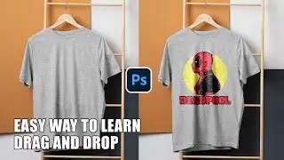 Best Way to Learn Drag & Drop Mockup  in Photoshop