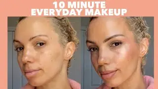 Everyday Spring Makeup | Over 40 Busy Mom Routine ( 10 minutes tops! )