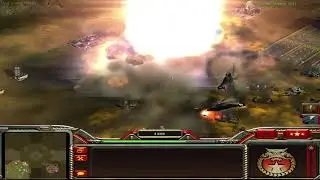 Command & Conquer™ Generals Zero Hour: CHINA NUKE, 1 VS 3 HARD ARMIES