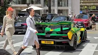 Billionaires Summer in Monaco 2024 Supercars spotting VOL.10 2024 4K