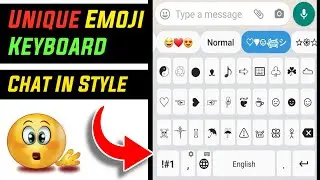 ☻︎✌︎☕︎🔥How to use different emojis in whatsapp  || Use Symbol Keyboard In Android