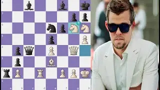 Magnus Carlsen's Last Combination as World Champion