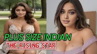 PLUS SIZE MODEL INDIAN 🍑 THE RISING STAR OF MODELS | Income, Finance plus size