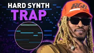 Making a HARD SYNTH TRAP Beat  (ATL Jacob, Future, Travis Scott, Southside)