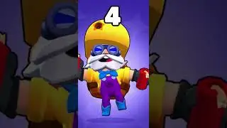 Top 5 WORST Skins in Brawl Stars #shorts