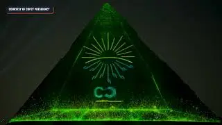 Egypt lights up pyramid for #COP27