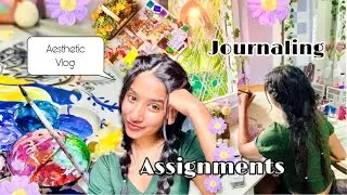 Aesthetic Day Vlog  ♥️💐/සිංහල Vlog/Aesthetic Vlog🌸/Journaling📖 #aesthetic #productive