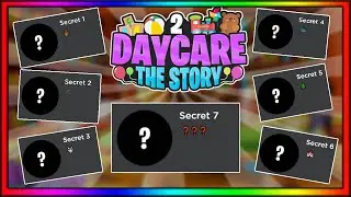 HOW TO GET ALL THE SECRET BADGES IN DAYCARE 2