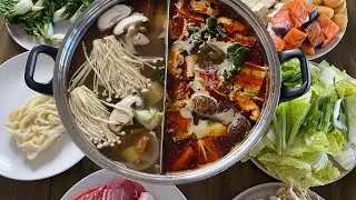 How to shop, prep and make Hot Pot at Home | MyHealthyDish