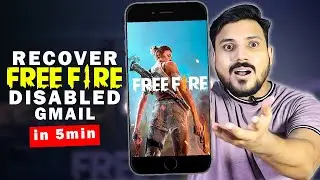 How to Recover Free Fire Disabled Gmail Account | Free Fire Disabled Google Account Recovery 2024