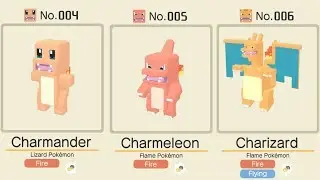 Pokemon Quest Charmander Charmeleon Charizard All Special Moves | Pokemon All Bosses Battle