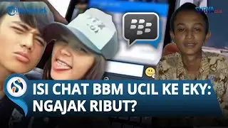 Terkuak Isi Pesan BBM Ucil ke Eky sebelum Tragedi Pembunuhan Vina Cirebon Terjadi