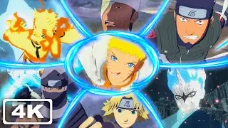 All Wind Style Jutsus & Ultimate Jutsus (4K 60fps) Naruto Storm 4 Next Generations