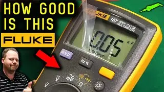 🔴 Fluke 107 Multimeter Review and Accuracy Testing - No.925 - Sponsored by Pomona and Fluke.