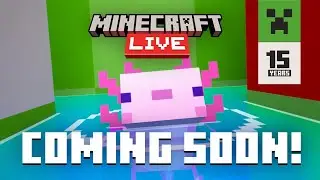 Minecraft Live is Coming Soon!