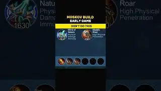 ✅ Moskov Build Early Game Tutorial by Renyaaa