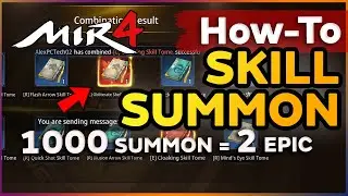 Mir4 Skill Summon Ticket Ritual 1000