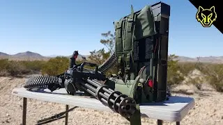 Will a Handheld Minigun Shoot Through Body Armor 