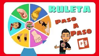 Cómo hacer una RULETA en POWER POINT😮🛠️|POWERPOINT INTERACTIVO|