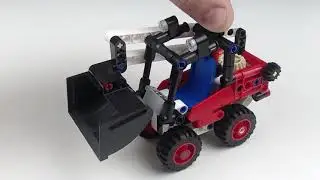 LEGO Technic Skid Steer Loader - LEGO 42116  Build