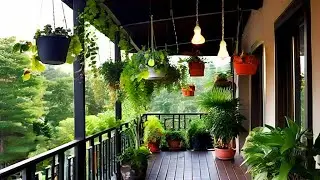 Creative Balcony Hanging Plants Ideas: Stylish Pots Hanging from the Ceiling