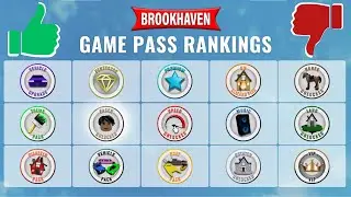 ✅️ RATING ALL BROOKHAVEN GAME PASSES