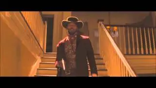 I count six shots scene django unchained