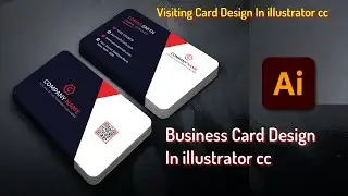 Create a Print Ready Business Card Design in Adobe Illustrator CC | illustrator tutorials