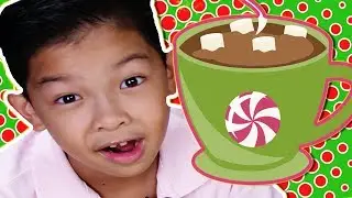 GIANT HOT CHOCOLATE CHALLENGE! Making a GIANT MUG of HOT CHOCOLATE! ~ pocket.watch jr.