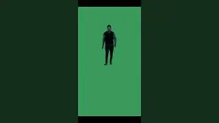 free green screen human walking 