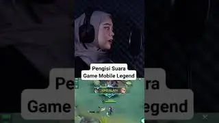 Hijaber Cantik Pengisi Suara Game Mobile Legend#shorts