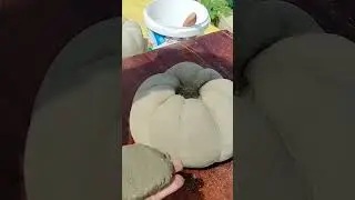 DIY Тыква из цемента своими руками Поделки из цемента Идеи из цемента Фигурки из цемента для дачи