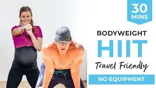 30-Minute Bodyweight HIIT (Advanced Full Body HIIT with Beginner Modifications)