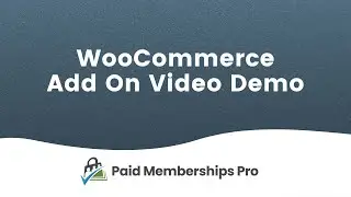 WooCommerce Integration Add On | Paid Memberships Pro