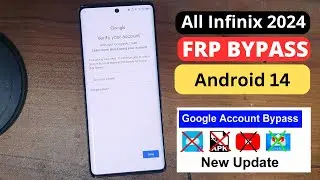 Infinix Google Lock Bypass | Android 14 | Infinix Frp Bypass Latest Security | Without Pc | 2024