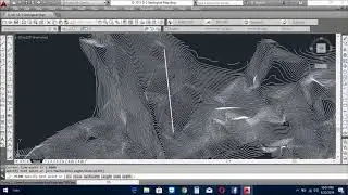 HOW TO MAKE PROFILE FROM CONTOUR MAP  | AUTO CAD