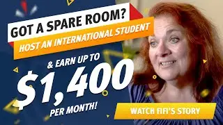 Become a homestay host to an international high school student!