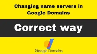 How to change name servers in Google Domains