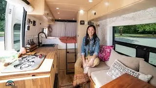 Solo Female Working 9-5 While Living Full-Time Her ProMaster Camper Van