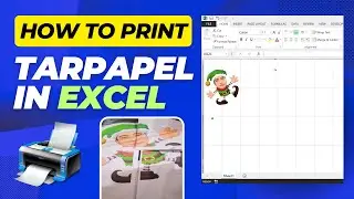 How to Make Tarpapel in Microsoft Excel using EPSON Printer