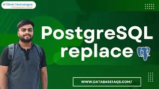 How to replace string in Postgresql | Replace string in PostgreSQL