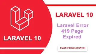 Laravel 10 Error 419 | Laravel tutorial