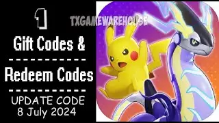 Pokémon UNITE  | New Redeem Codes 8 July 2024 | Gift Codes - How to Redeem Code