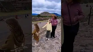 Пирамида Луны и Солнца Теотиуакан #teotihuacan #пирамиды #мексика