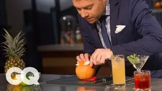 How to Garnish Your Drinks Like a Pro - GQ - America’s Bartender